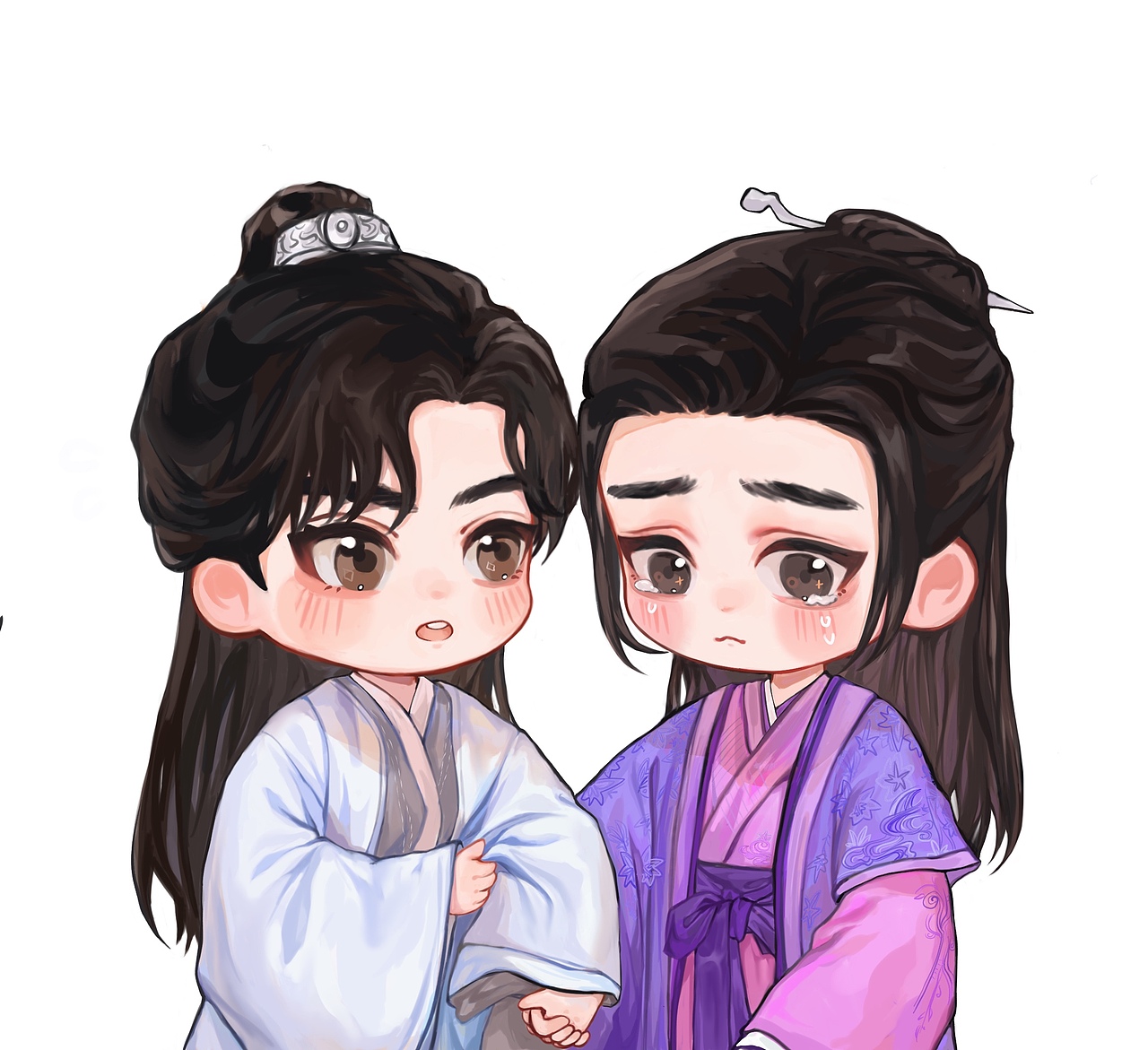 山河令（图ZMjQ4NjY3ODky） - 创作习作 - 站酷设计师竹签本人原创素材 - 站酷ZCOOL