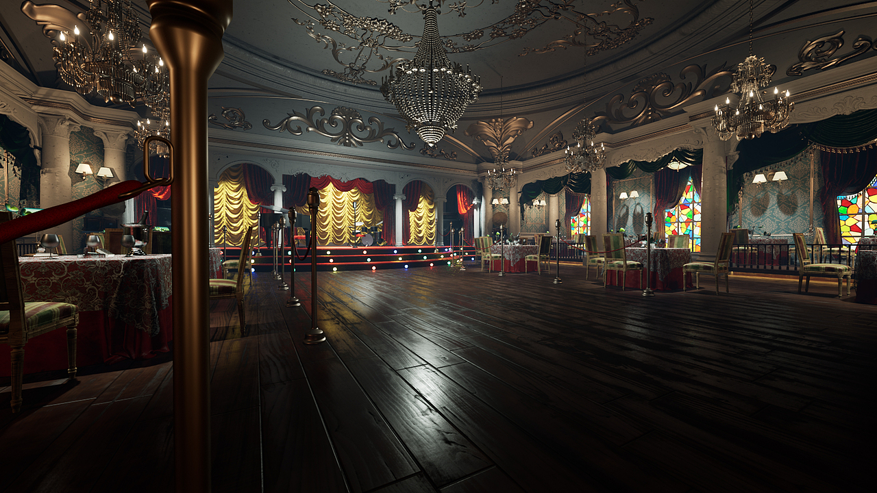 复古舞厅|UE5