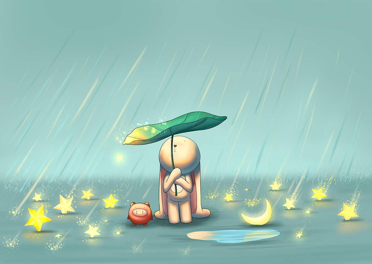 免免小兔（图ZMjM3MzY3Mzk2） - 儿童插画 - 站酷设计师旭xu原创素材 - 站酷ZCOOL