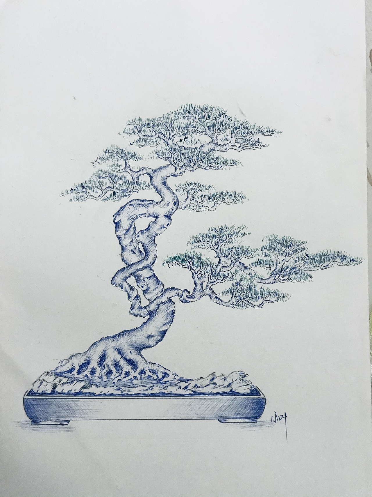 盆景（图ZMjUzMzMyODAw） - 绘画 - 站酷设计师Z75835907原创素材 - 站酷ZCOOL