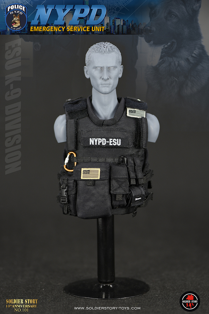 Soldier Story十周年纪念版，纽约特警（NYPD）（图ZMTExMDAwMjky） - 手办/模玩 - 站酷设计师SoldierStory原创素材 - 站酷ZCOOL