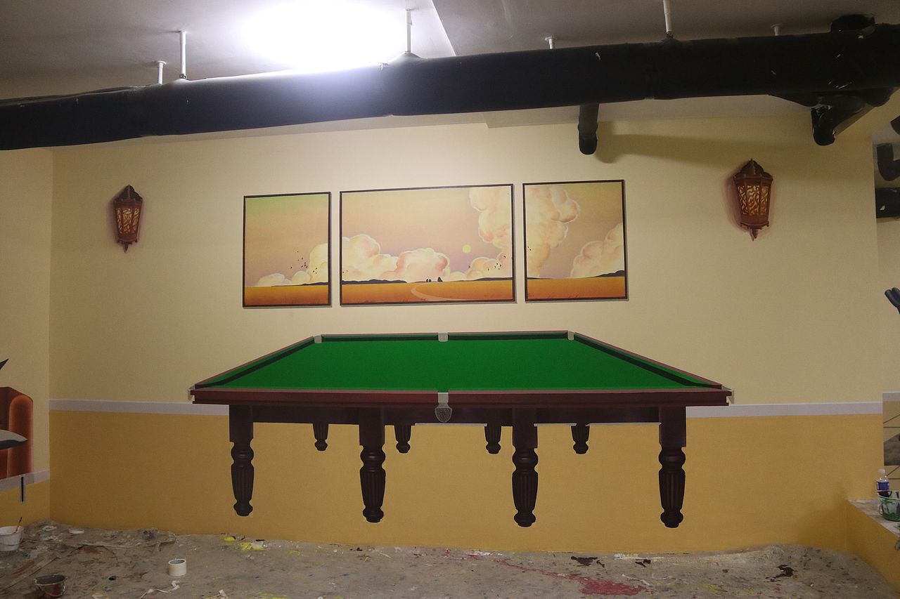 楼盘样板间彩绘