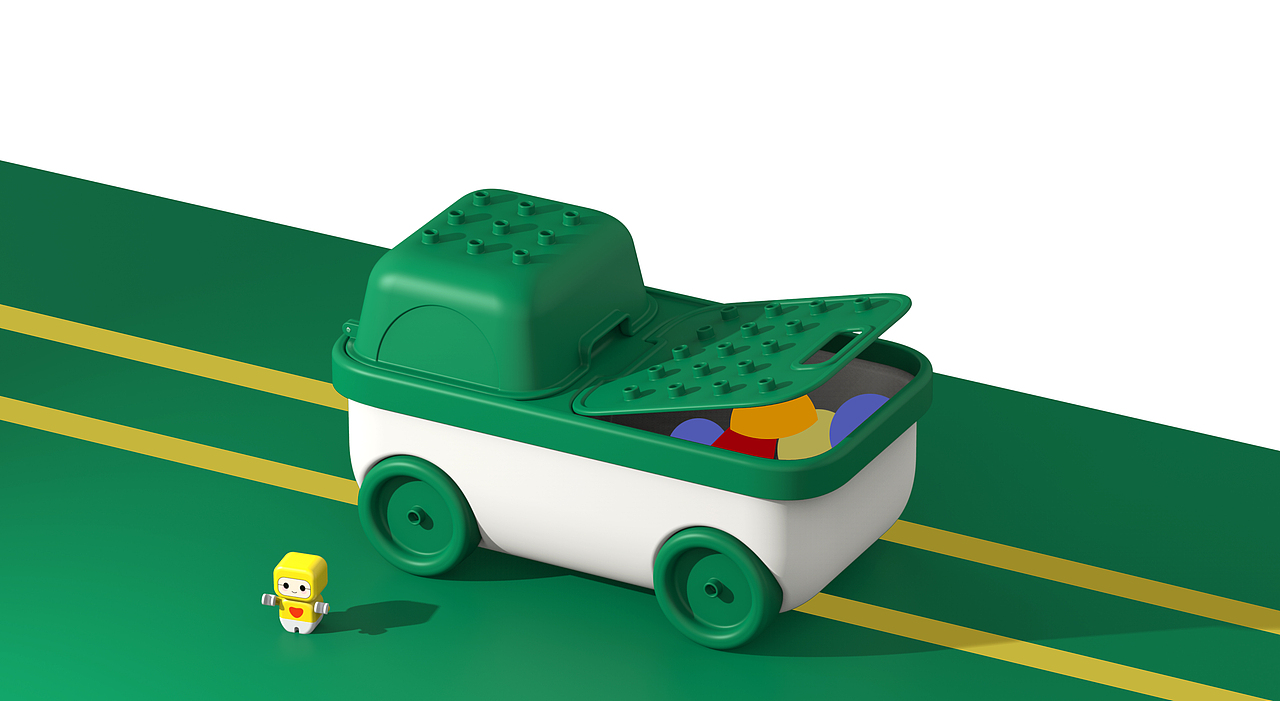 汉仑设计Hoowdesign×布鲁可积木箱设计