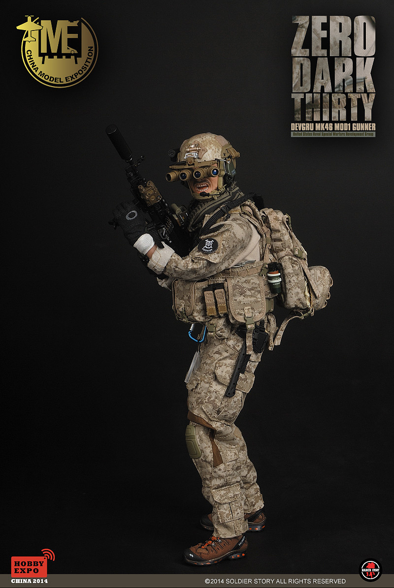 美军DEVGRU- MK46 MOD1机鎗手 -猎杀本拉登（图ZMTExMDE5MTcy） - 手办/模玩 - 站酷设计师SoldierStory原创素材 - 站酷ZCOOL