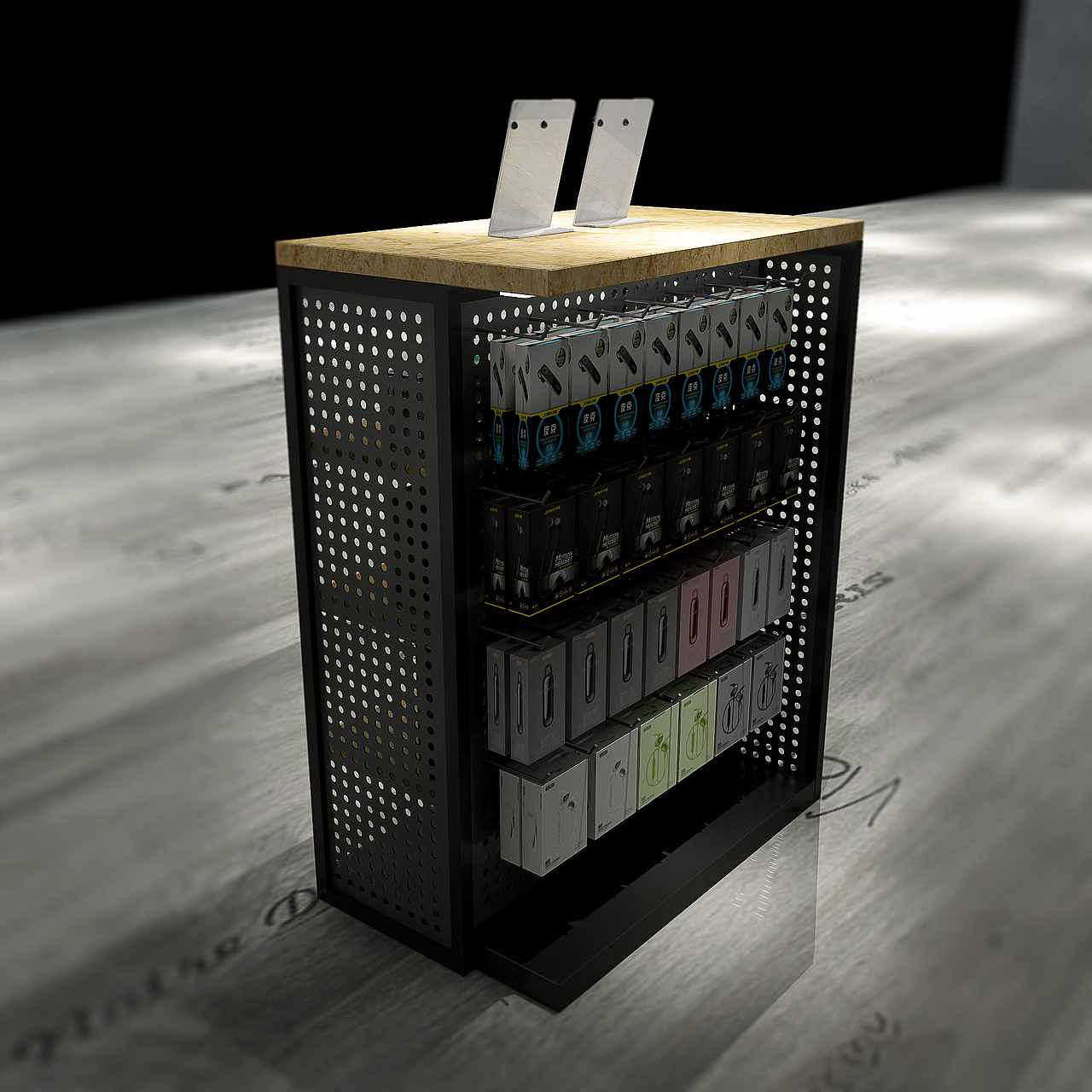 数码潮品展示柜