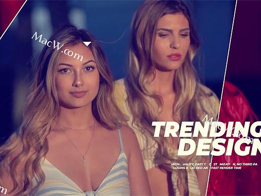 FCPX插件:时尚动态幻灯片视频展示 Dynamic Slideshow