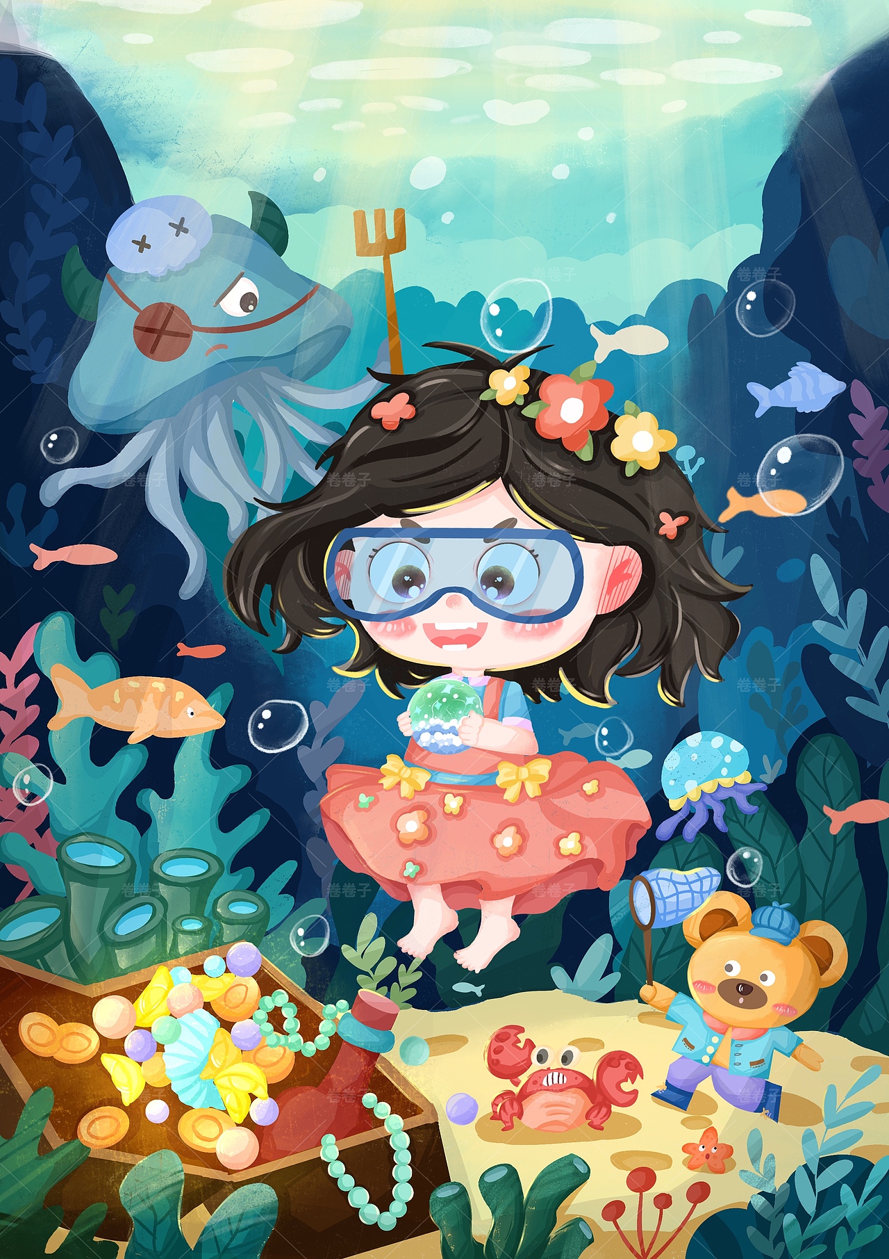 儿童插画/绘本风格