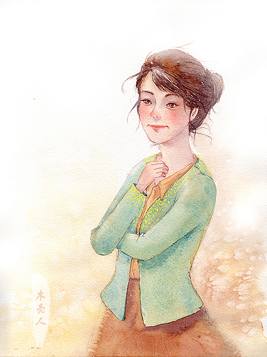 母亲节插画系列（图ZMjc5NTI2MjQ=） - 商业插画 - 站酷设计师木壳人原创素材 - 站酷ZCOOL