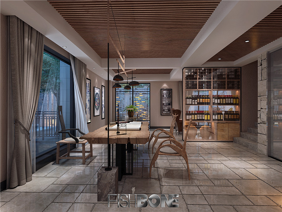 鱼骨设计——滇池ONE（T宅）