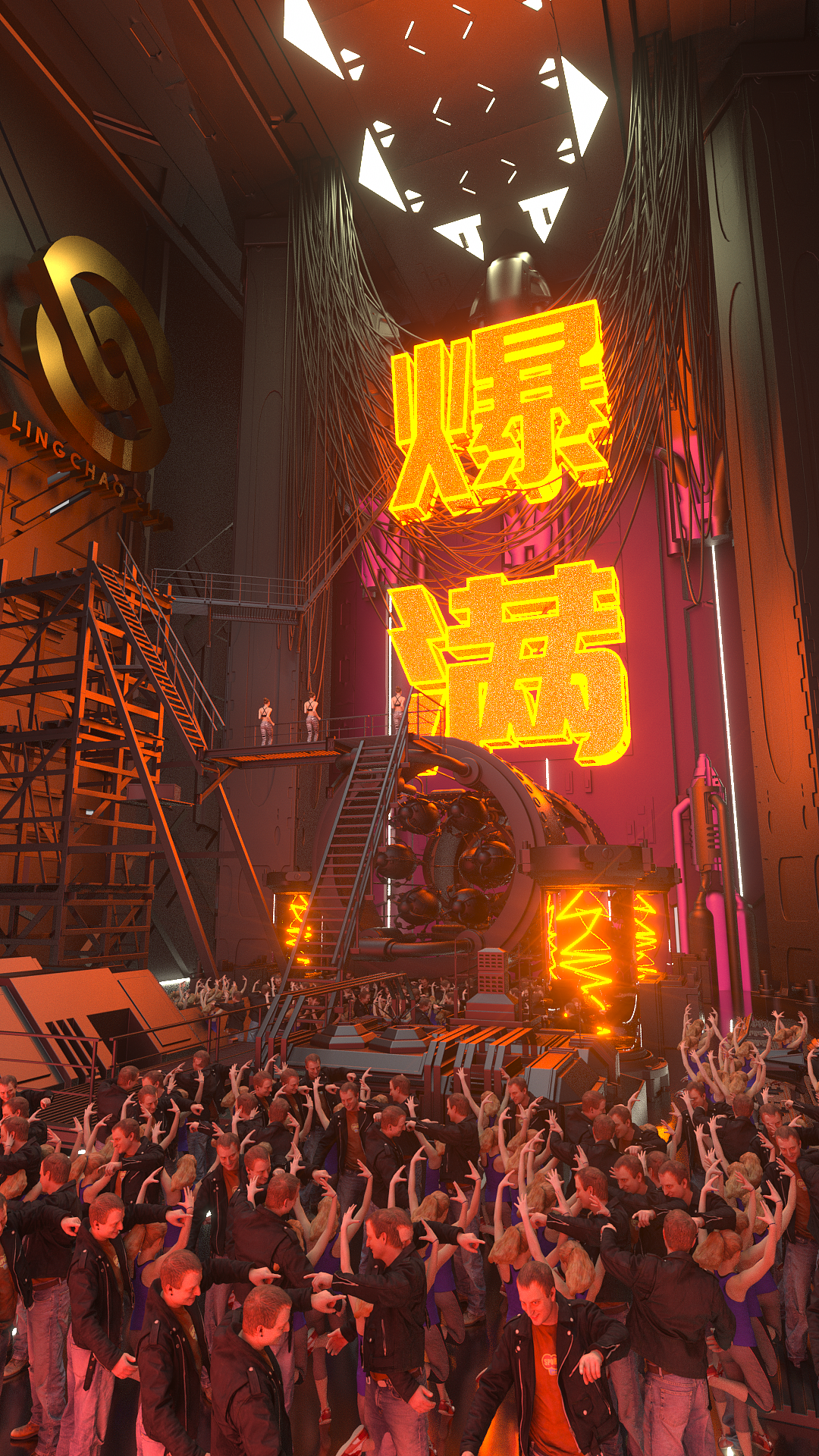 2021年C4D+Octane作品成长记（图ZMjg2NjQzMDI0） - 场景 - 站酷设计师阿QINZHICHENG原创素材 - 站酷ZCOOL