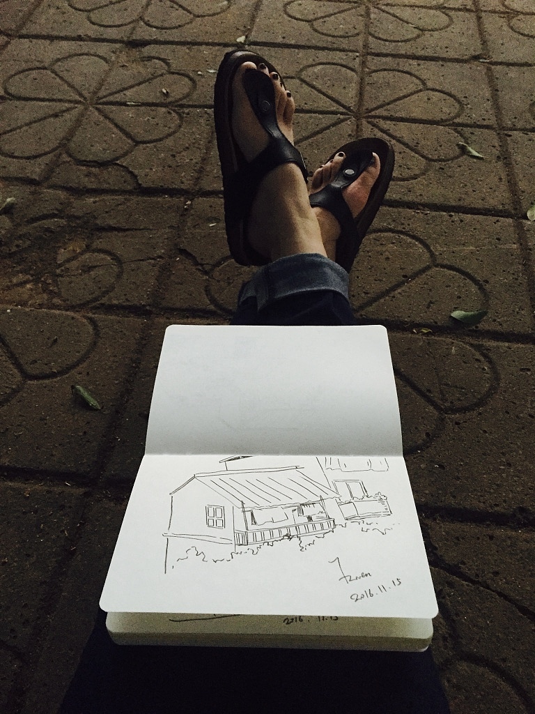 那些旧房子（图ZNjU2NjQ2MzY=） - 绘画 - 站酷设计师芥末小E原创素材 - 站酷ZCOOL