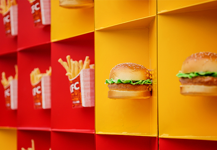 肯德基 天猫超级品牌日 一起玩大的 互动装置（图ZNzQ5NTc0ODg=） - 建筑/空间 - 站酷设计师不是美术馆原创素材 - 站酷ZCOOL