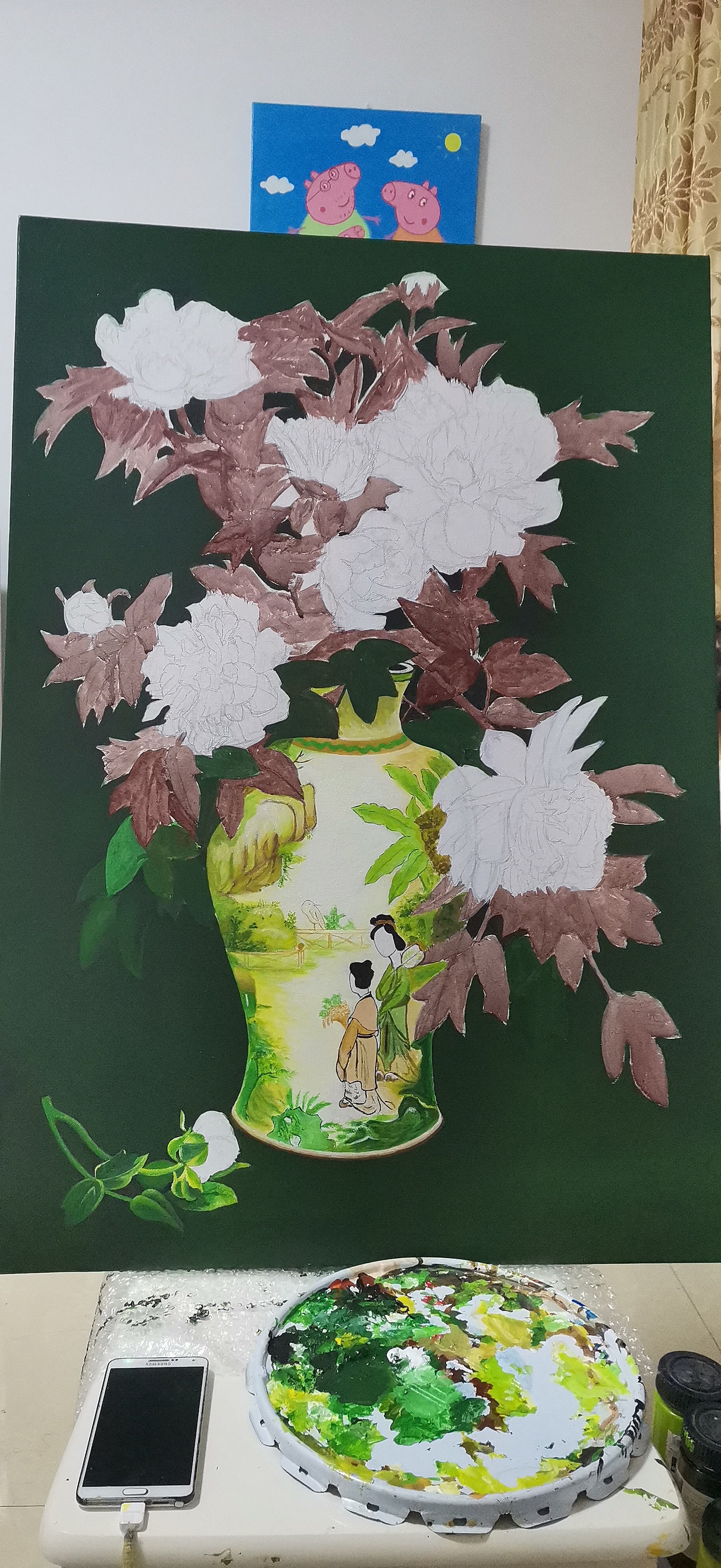 丙烯练习临摹，未完待续，希望大家多多指教，谢谢（图ZMTg1MzEzNTE2） - 绘画 - 站酷设计师你微笑时好美tcl原创素材 - 站酷ZCOOL