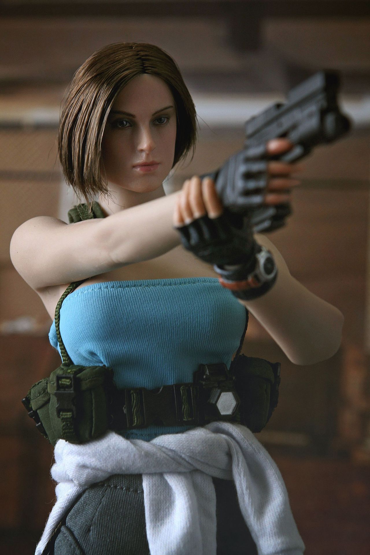 开盒hot heart 1/6 丧尸杀手女人偶套装 fd005b