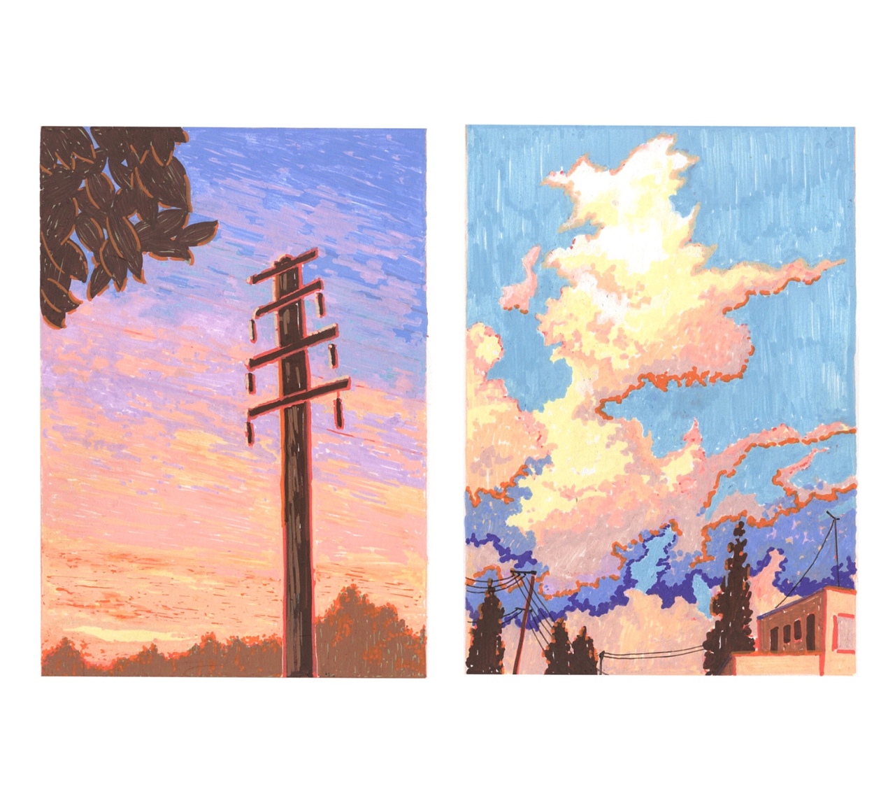 [总结]2020年手绘合集（图ZMjM4NDI4NTA4） - 艺术插画 - 站酷设计师小只XIAOZHI原创素材 - 站酷ZCOOL