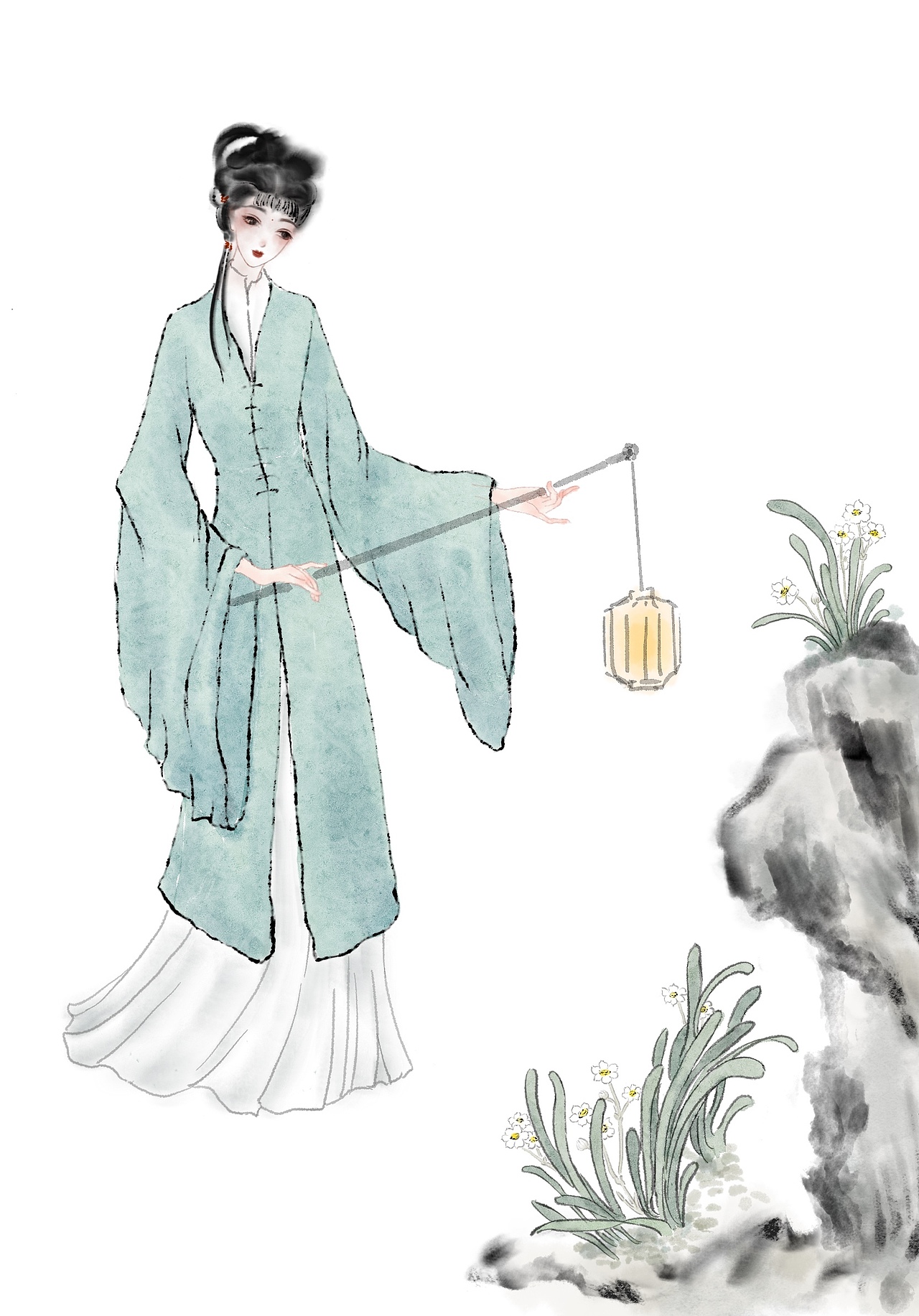 红楼之十二花神（图ZMzExODI4OTQ4） - 创作习作 - 站酷设计师米菽尔原创素材 - 站酷ZCOOL