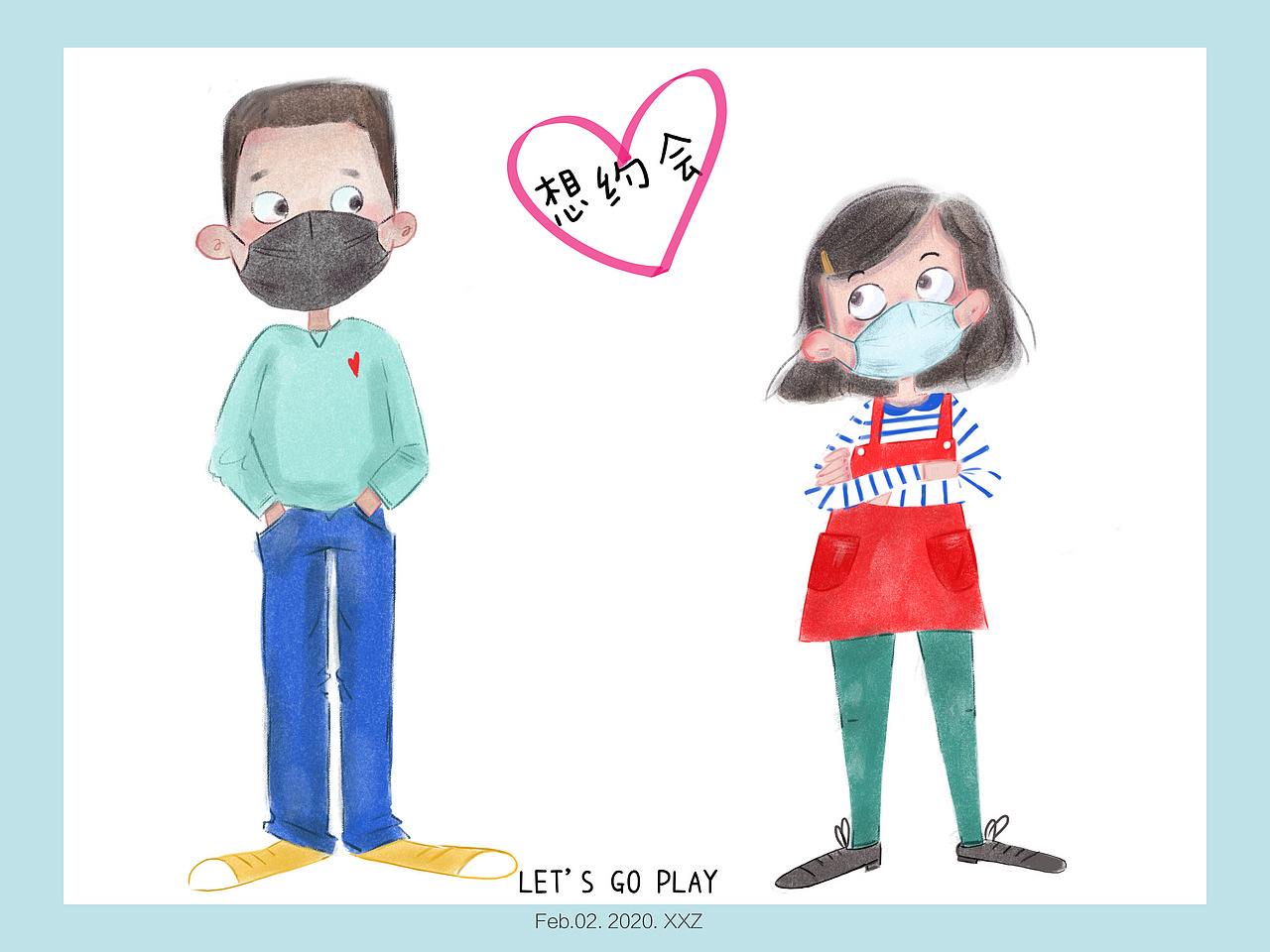 #Let's go play#原创系列（图ZMTk0OTYwNDQ4） - 创作习作 - 站酷设计师嘟噜嘟噜智原创素材 - 站酷ZCOOL
