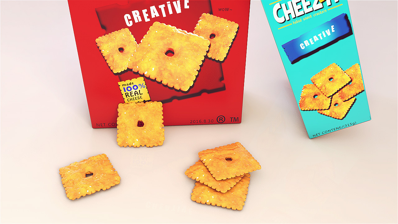 CHEEZ-IT饼干广告