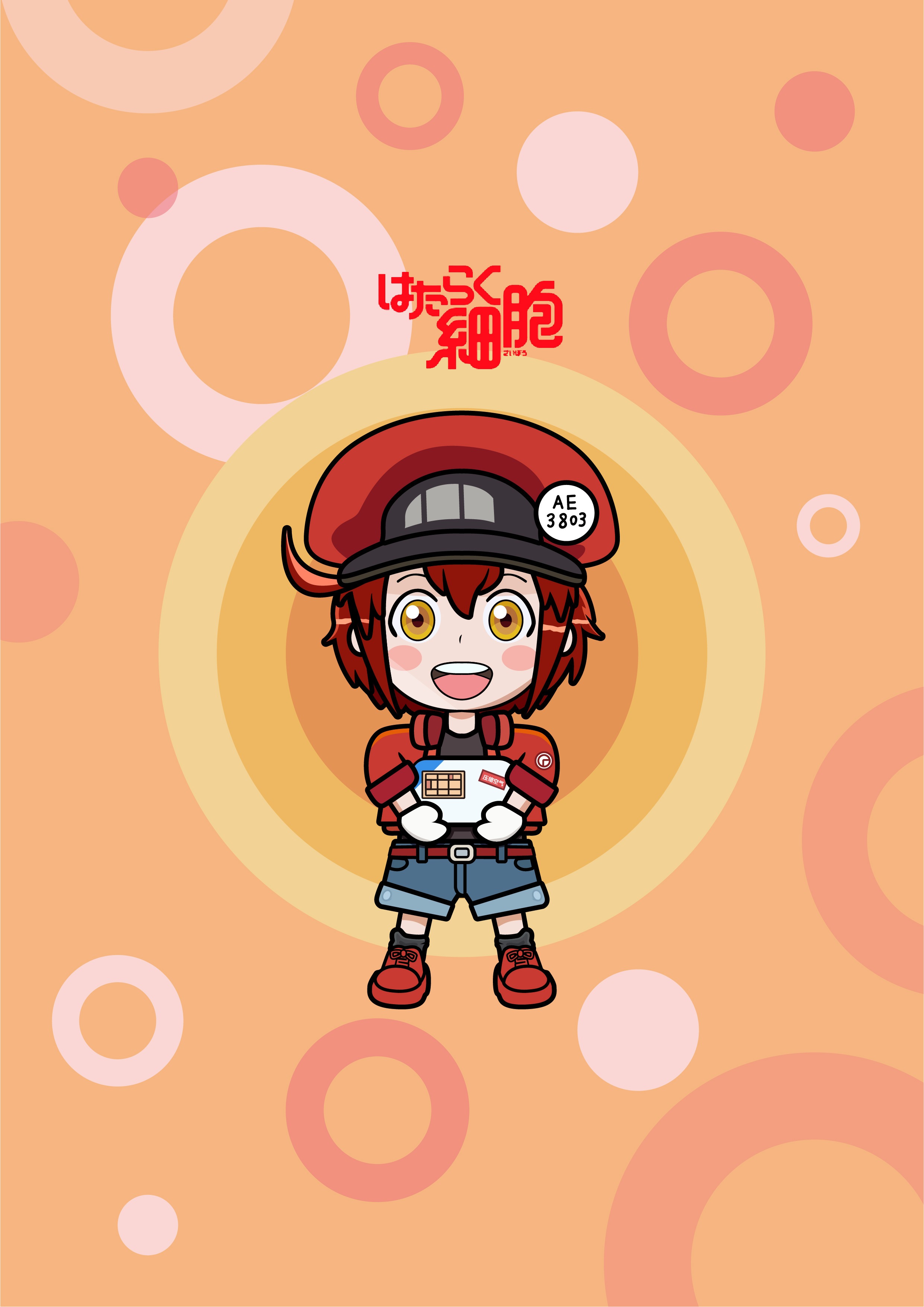 工作细胞 |插画|插画习作|究极体皮蛋 - 临摹作品 - 站酷 (zcool)