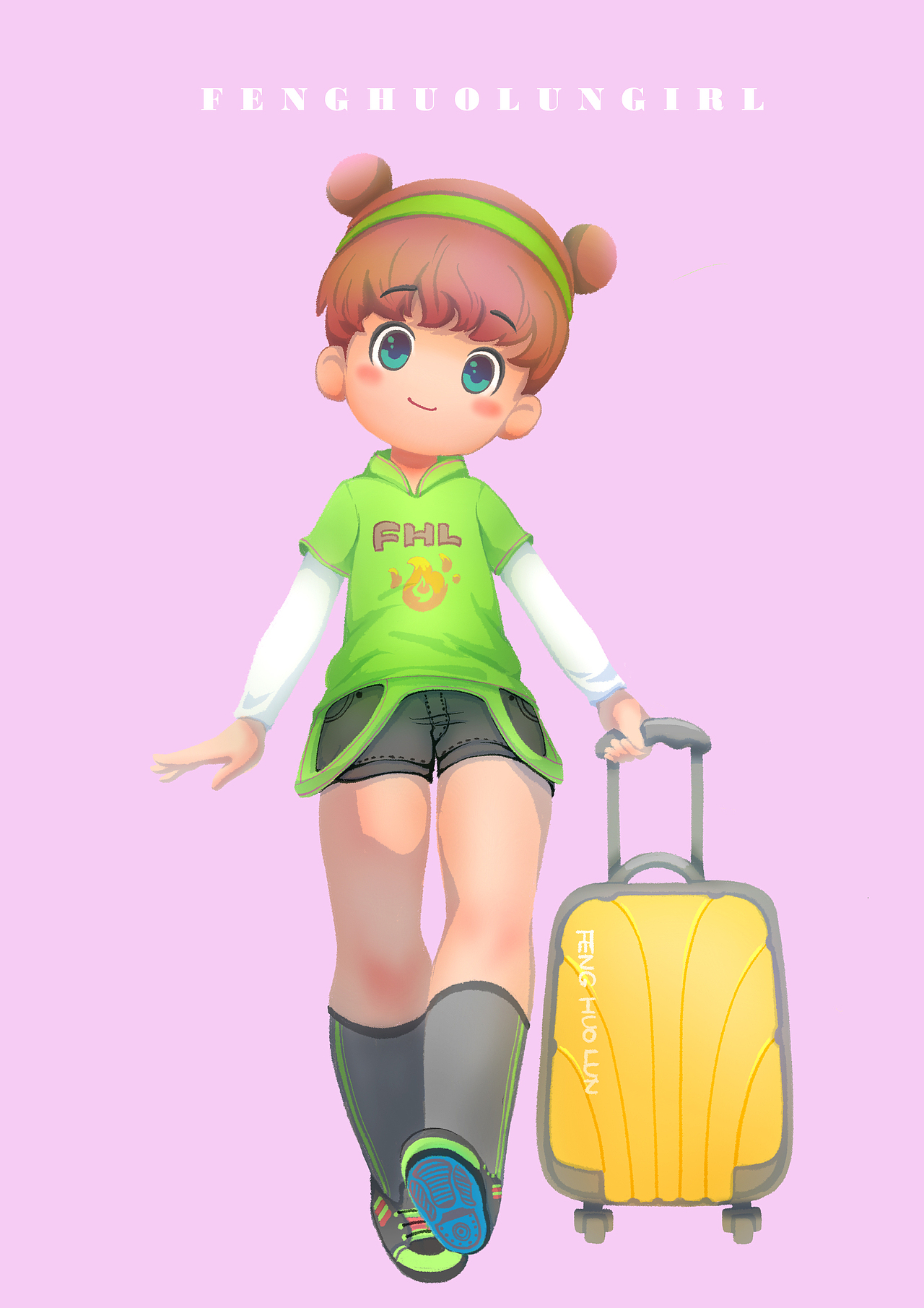 FHL少女系列（图ZMjAwMjAyNzE2） - 艺术插画 - 站酷设计师紫星映夜原创素材 - 站酷ZCOOL