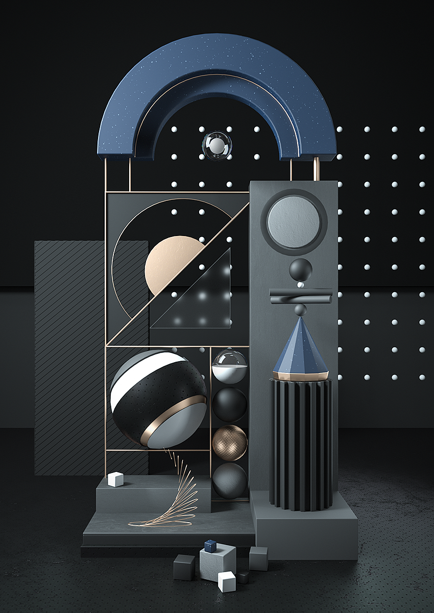 C4D/OC小场景练习