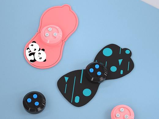 熊猫按摩贴渲染（个人主页-ZMzkwMzk0NjA=） - 场景 - 站酷设计师帅气的冲冲原创素材 - 站酷ZCOOL