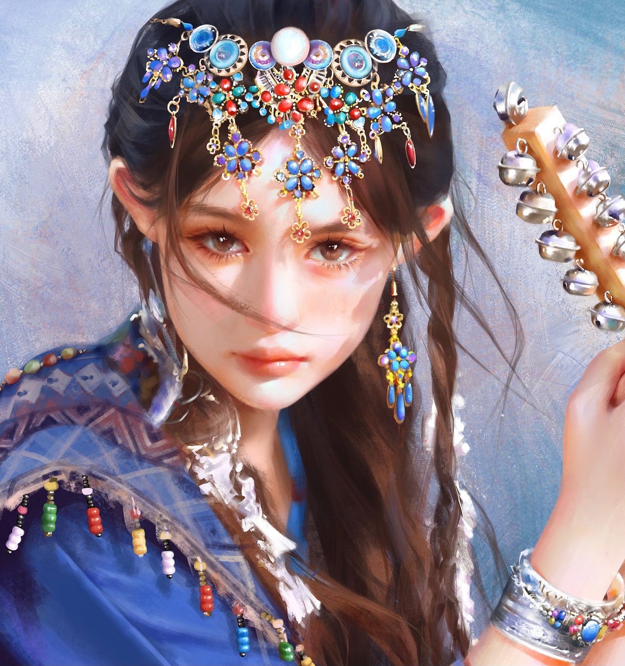 民族风（图ZMzEzODc0NzMy） - 商业插画 - 站酷设计师Beibeii原创素材 - 站酷ZCOOL