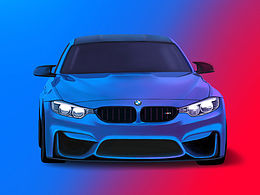 解鎖新技能-PS手繪壁紙《M3》