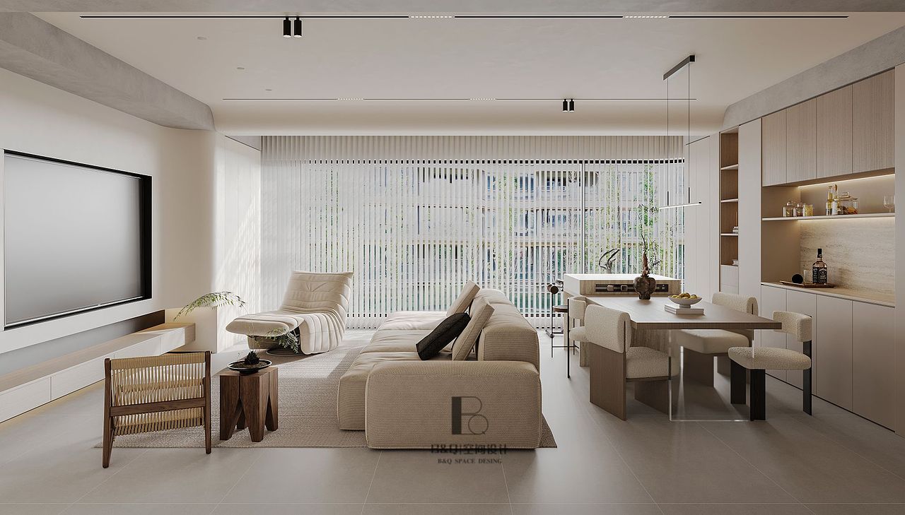 现代奶油风（图ZMzQ0MzE3MzA4） - 家装设计 - 站酷设计师未闻花名效果表现原创素材 - 站酷ZCOOL