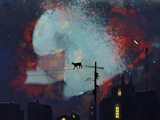 遥远的她（个人主页-ZMzgzODEyODA=） - 创作习作 - 站酷设计师1lone原创素材 - 站酷ZCOOL