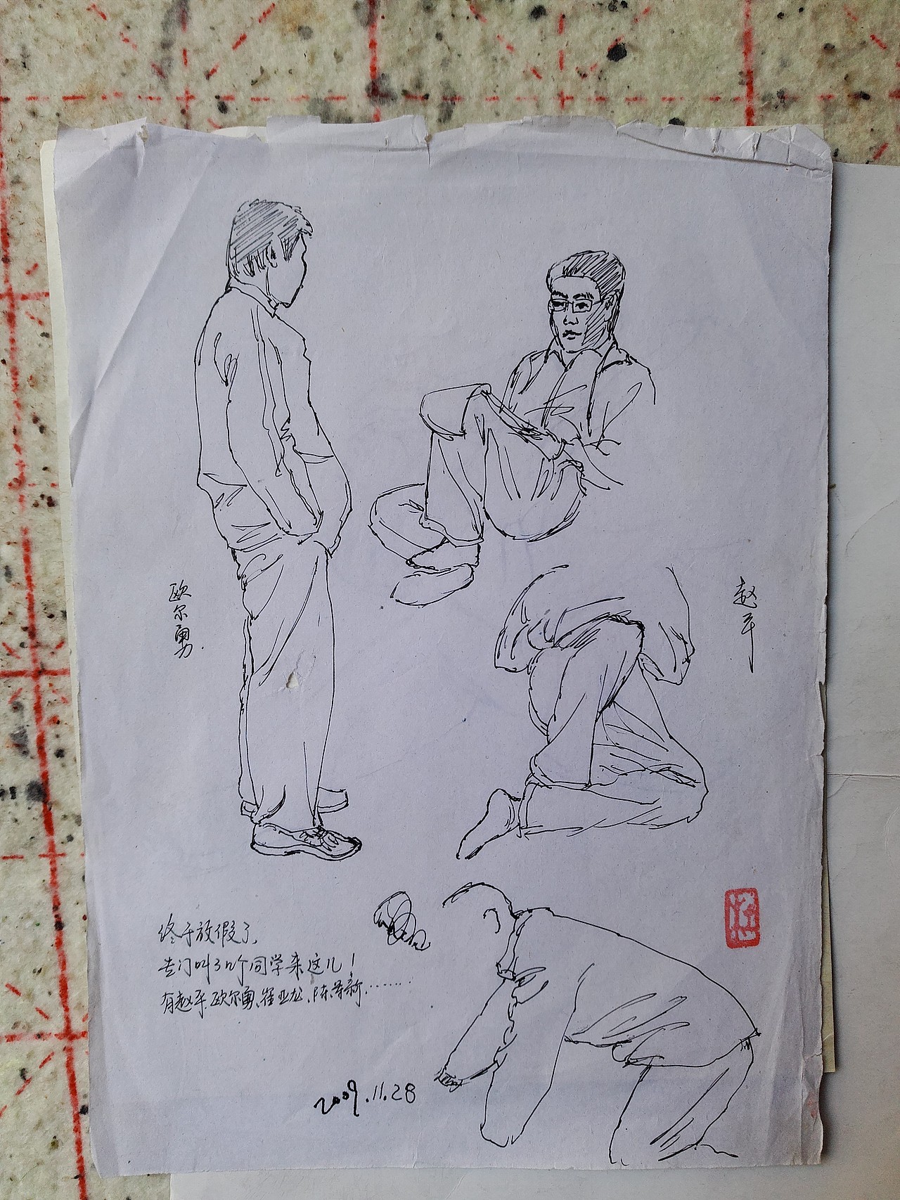 阿杜 手绘 速写 阿杜速写 阿杜手绘 速写肖像画（图ZMjAxMzk3NDMy） - 绘画 - 站酷设计师阿杜手绘速写原创素材 - 站酷ZCOOL