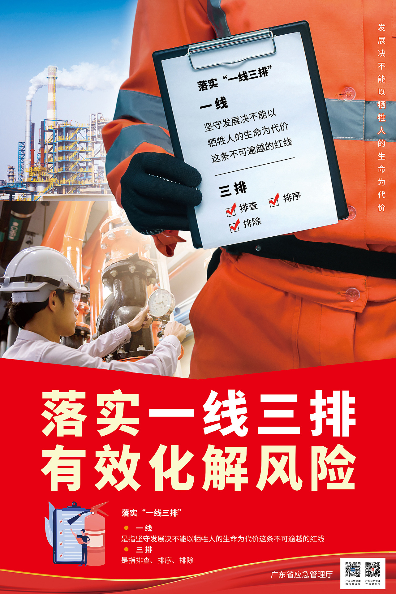 安全生产主题海报