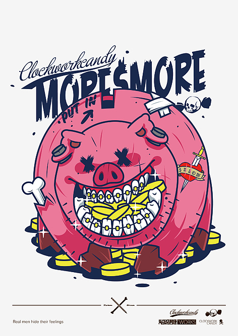 400%冲动联展作品之一（图ZNTU4ODAxMg==） - 新锐潮流插画 - 站酷设计师发条硬糖原创素材 - 站酷ZCOOL