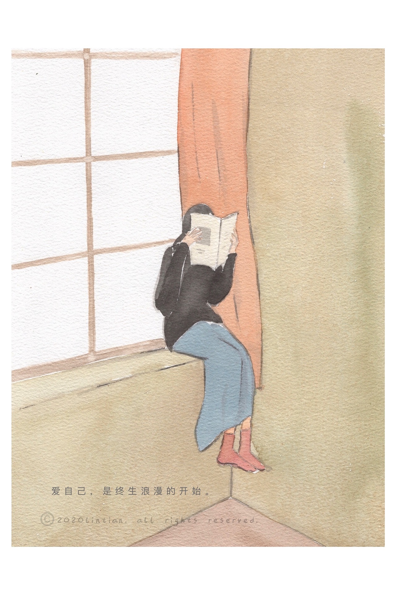 【水彩日记】一组人物水彩