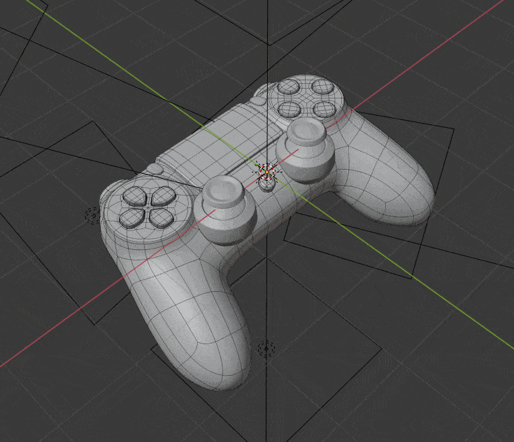 【产品建模渲染】PS4游戏手柄（图ZMjU1MjUzNDEy） - 产品 - 站酷设计师NANDi南笛原创素材 - 站酷ZCOOL
