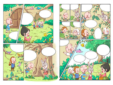 儿童漫画故事