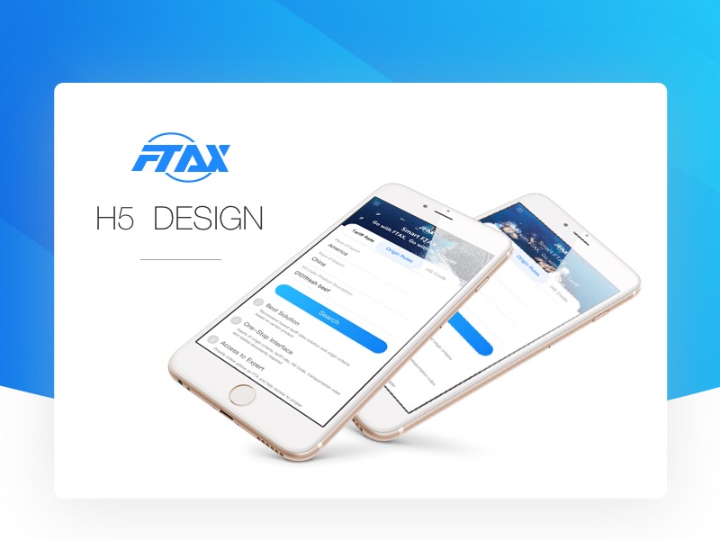 FTAX H5视觉设计