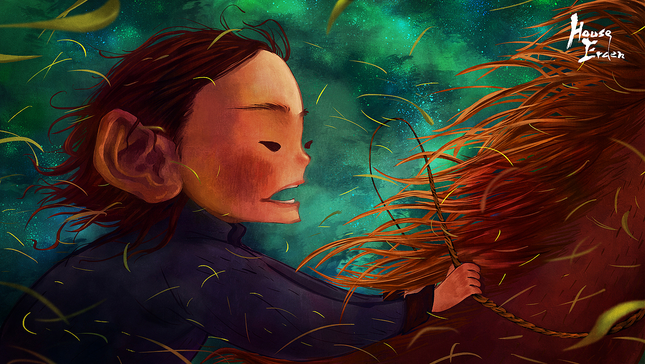 绘本《HouseEredn星野》1P-5P（图ZNjE5MTI2ODA=） - 商业插画 - 站酷设计师HouseErden原创素材 - 站酷ZCOOL