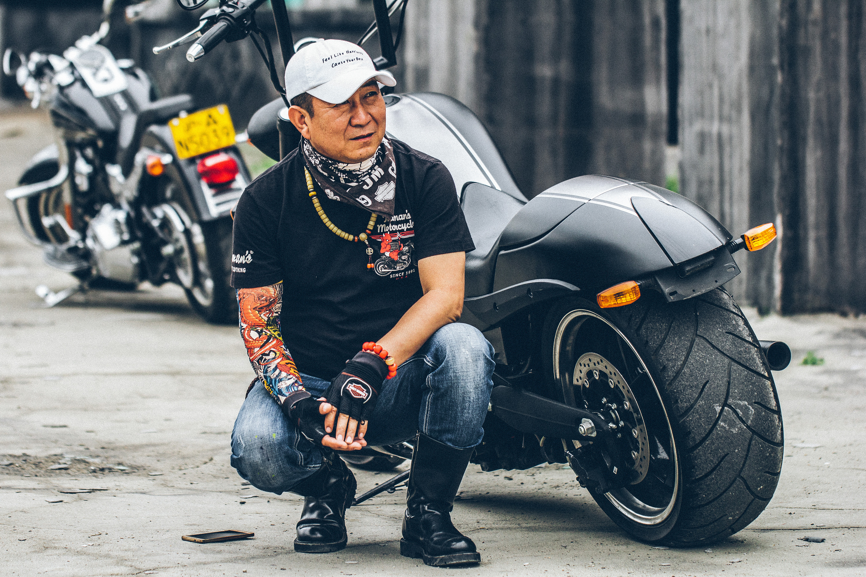 神似高仓健 机车大叔