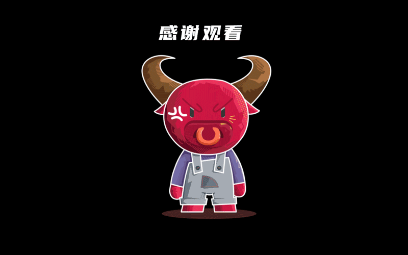 Angry Cattle受气牛卡通形象设计（图ZMjIxMjYxNDI0） - IP形象 - 站酷设计师今逸原创素材 - 站酷ZCOOL
