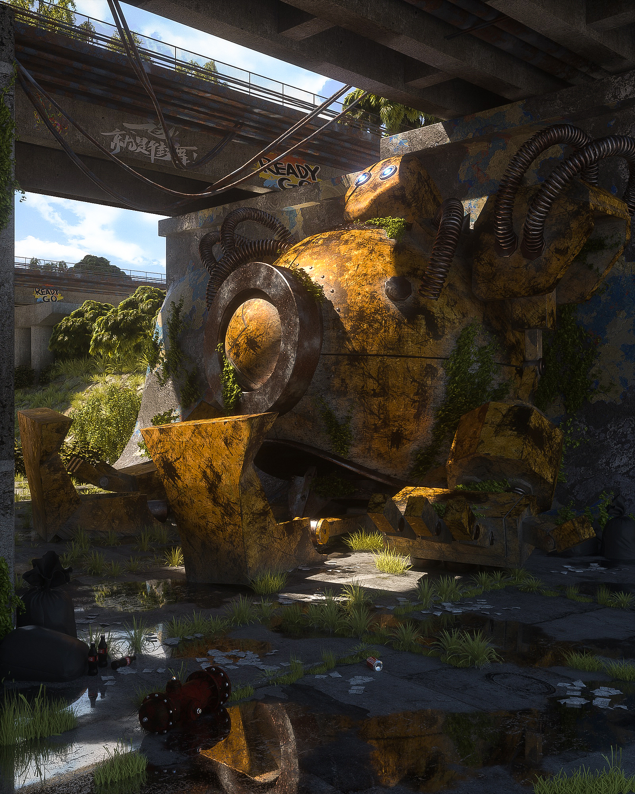 近期一些練習(xí)作品（C4D+OC）（圖ZMjQzOTEyMjUy） - 場(chǎng)景 - 站酷設(shè)計(jì)師Promise諾原創(chuàng)素材 - 站酷ZCOOL