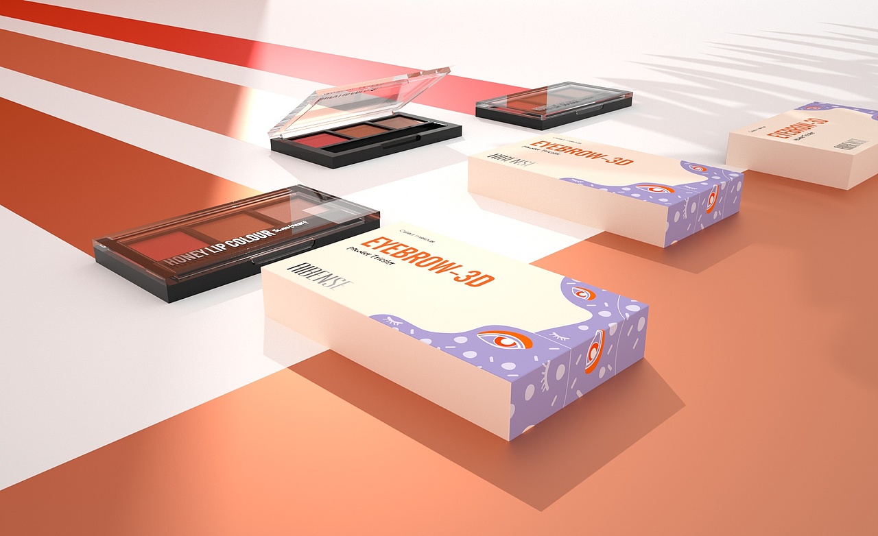 AIBENSE-包装设计（产品陈列）化妆品包装（图ZMjUzMzA1MDE2） - 包装 - 站酷设计师森林同学2033原创素材 - 站酷ZCOOL