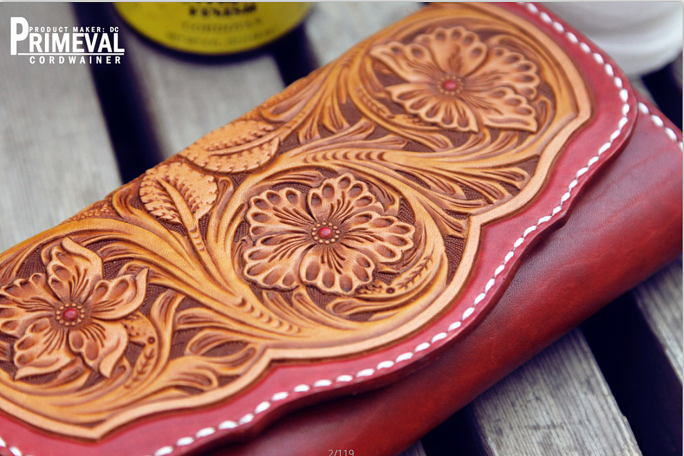 匠心——手工皮具 女款手包 手工包是如何诞生的（图ZMjM4MDY0OTI=） - 工艺品设计 - 站酷设计师皮雕达人原创素材 - 站酷ZCOOL