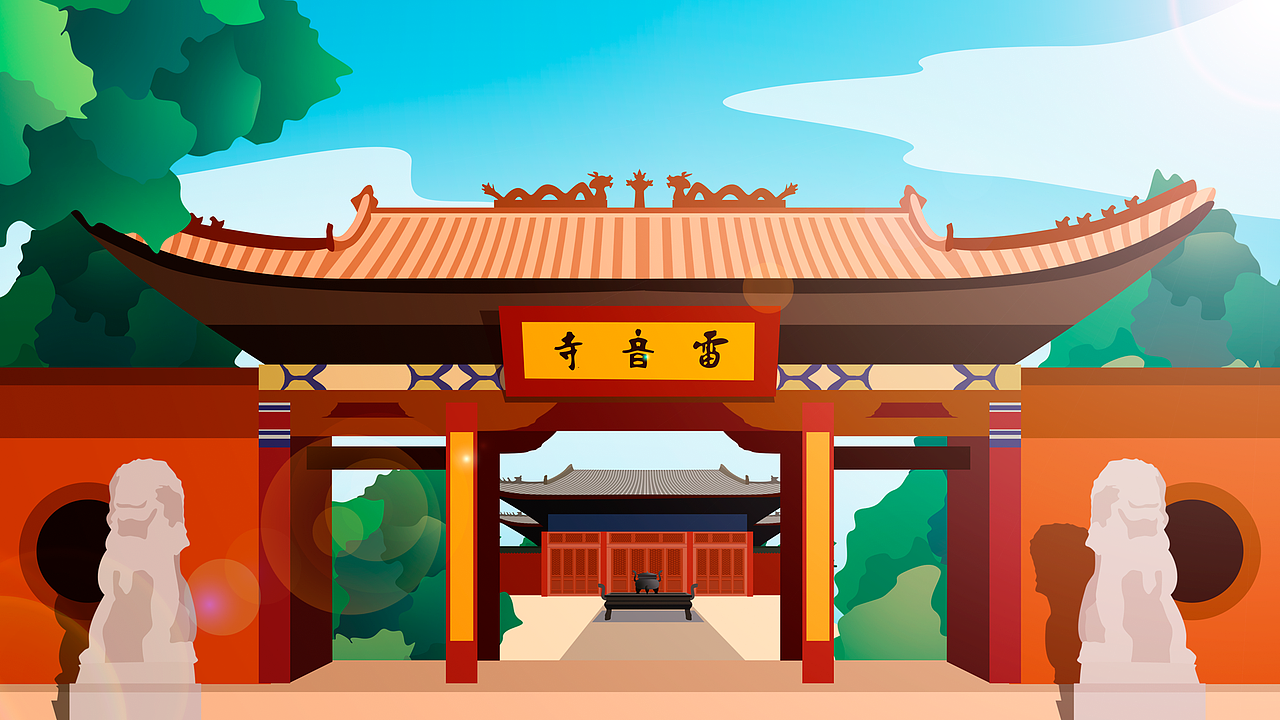 古风建筑/各地标志性古建
