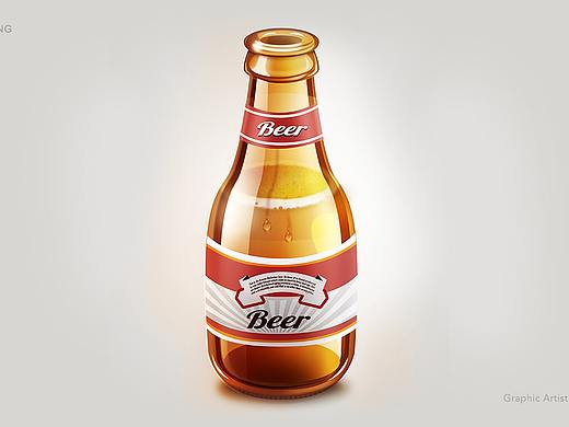 ICON-啤酒瓶繪制（個人主頁-ZMzA1NzIyNDA=） - 圖標(biāo) - 站酷設(shè)計(jì)師就I設(shè)計(jì)原創(chuàng)素材 - 站酷ZCOOL