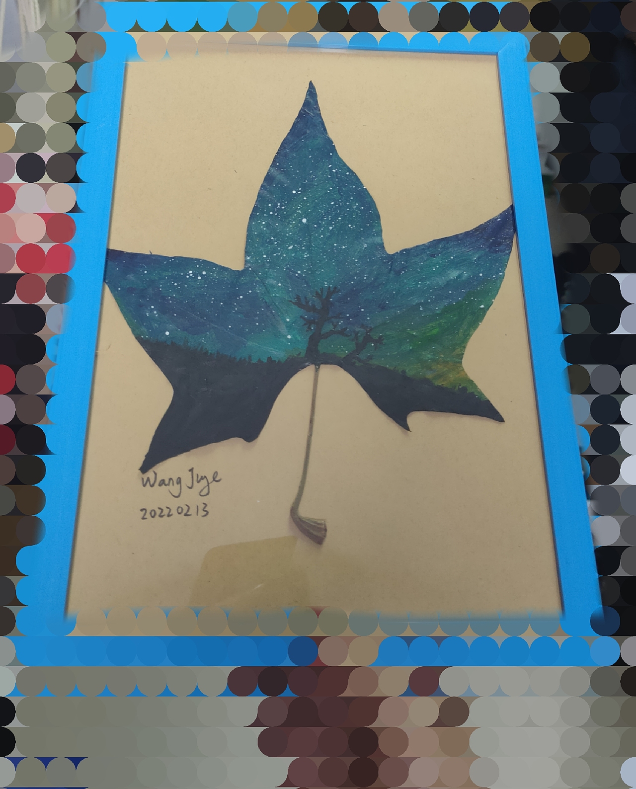 枫叶🍁星空⭐（图ZMjg4MTU4NzA0） - 其他 - 站酷设计师王霸天是小仙女原创素材 - 站酷ZCOOL