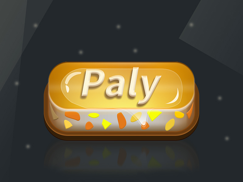 【临摹练习】芒果布丁按钮（图ZNDA2NzU4MjQ=） - 图标 - 站酷设计师悠哈原创素材 - 站酷ZCOOL