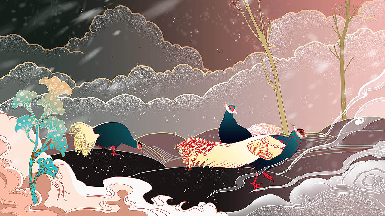 《东灵山的一天》数字绘本创作（图ZMjIyNDYwNDky） - 绘本 - 站酷设计师卓小昕sweetheart原创素材 - 站酷ZCOOL