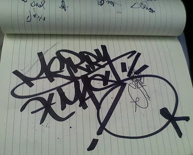 原创涂鸦作品 手稿+上墙