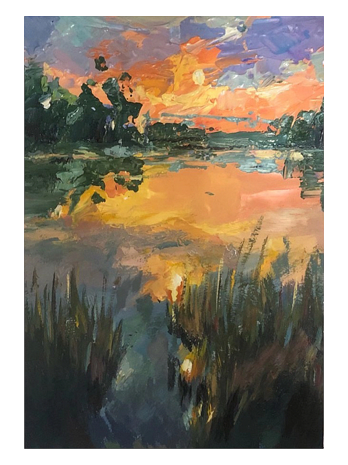 油画丙烯装饰画